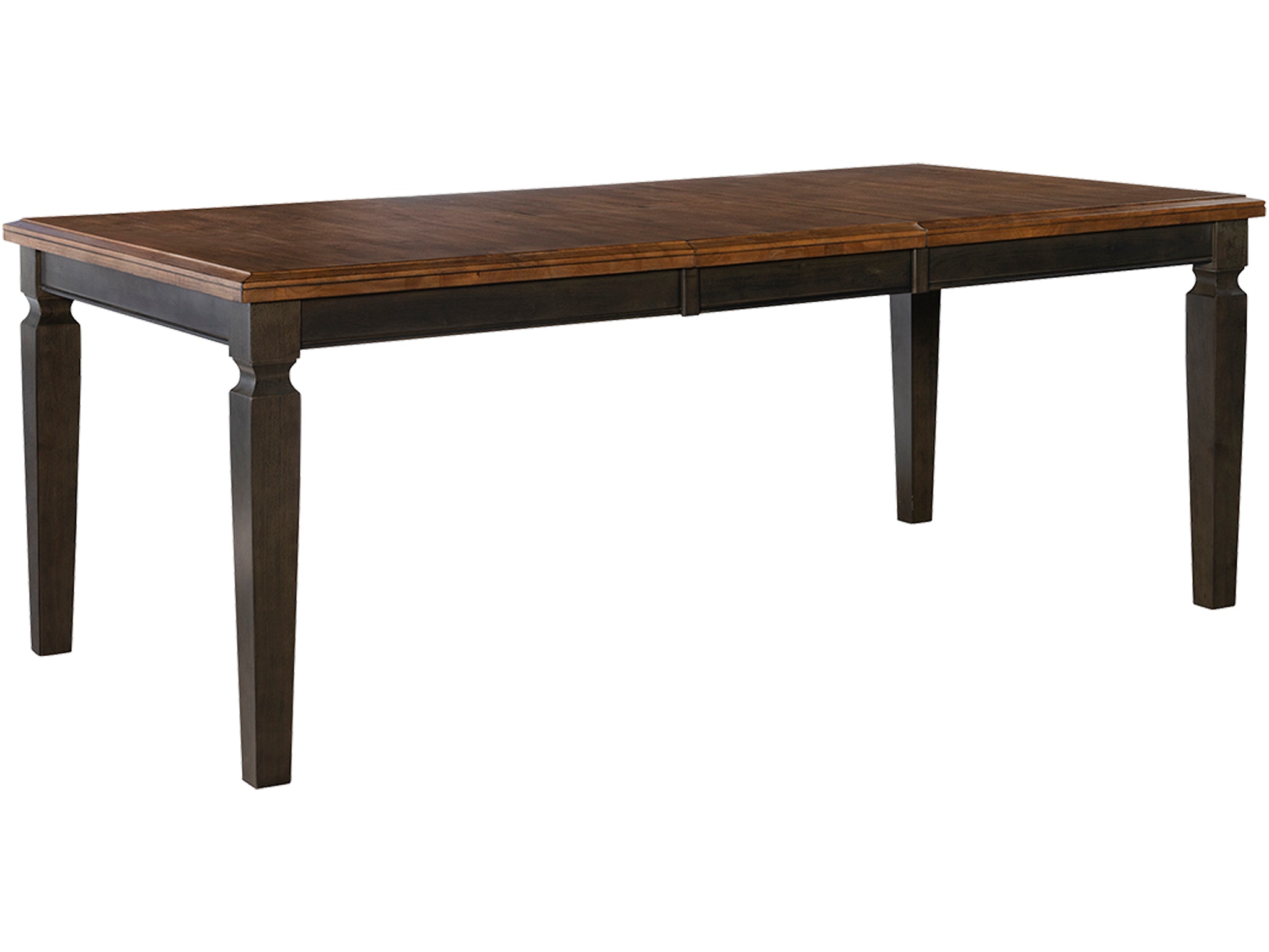 John Thomas Extension Table in Hickory & Coal T45-406018XB