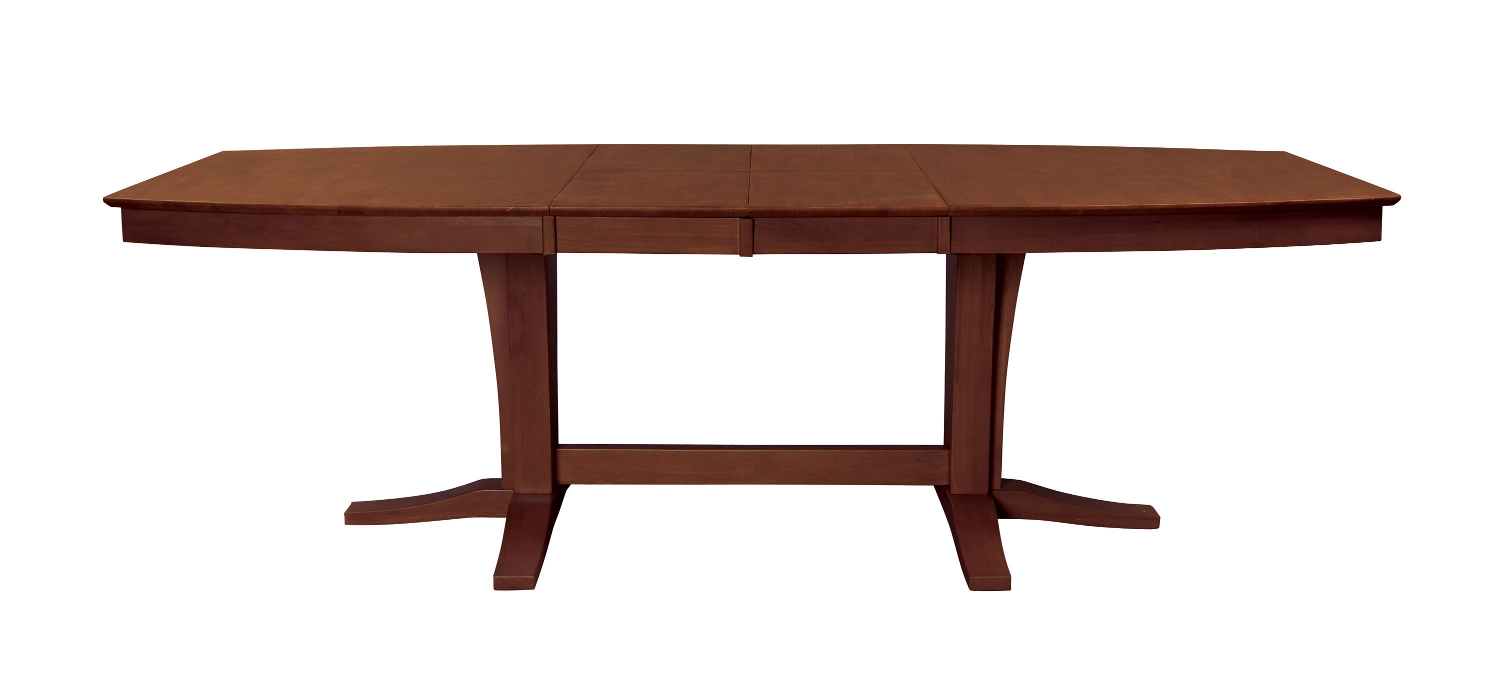 John Thomas Milano Double Pedestal Extension Table in Espresso T581-4096XXT / T50-4096XXB