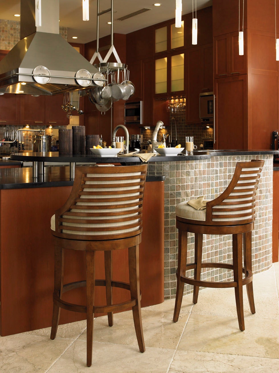 Tommy Bahama Home Cabana Swivel Bar Stool 536-816