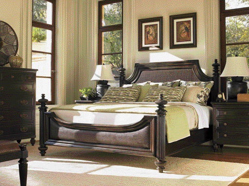 Tommy Bahama Home Harbour Point Side Rails/Support 5/0 Queen 537-133SR