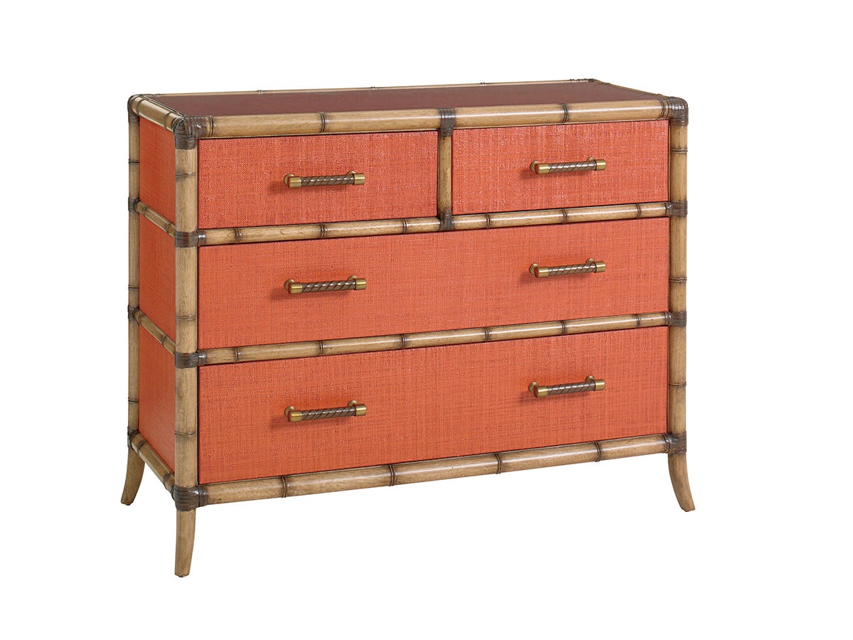 Tommy Bahama Home Red Coral Chest 559-624