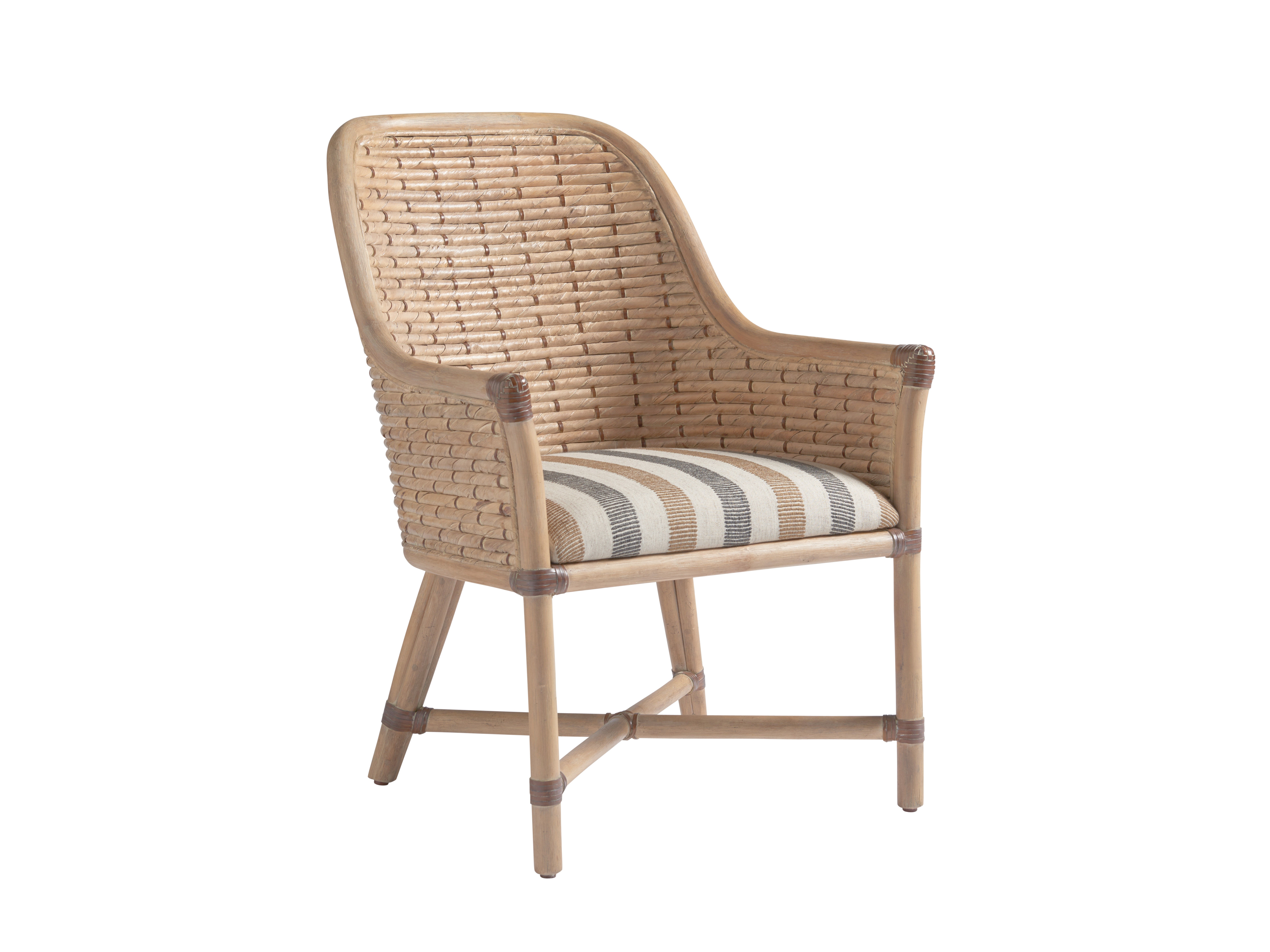 Tommy Bahama Home Keeling Woven Arm Chair 566-883