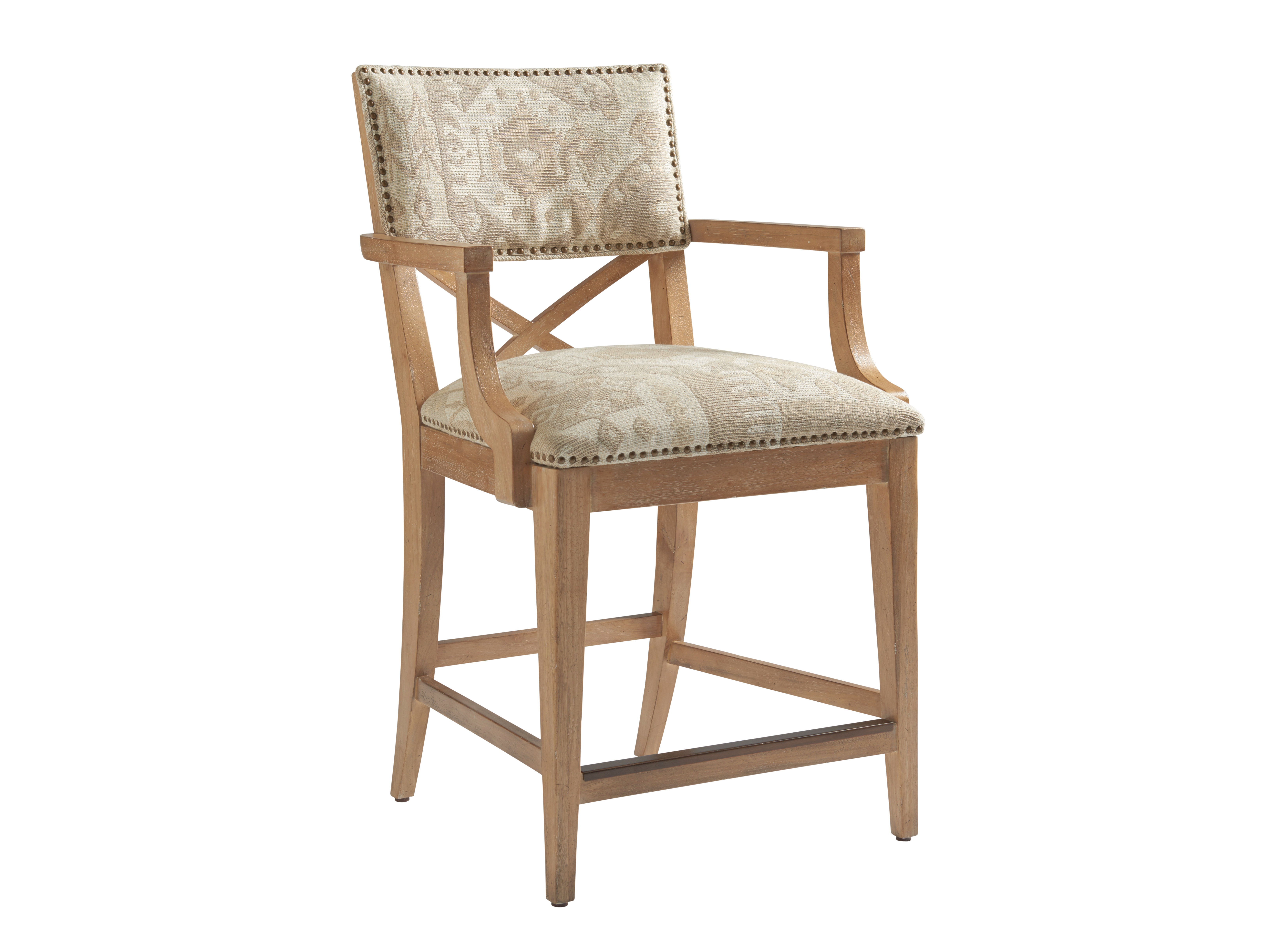 Tommy Bahama Home Sutherland Upholstered Counter Stool 566-895