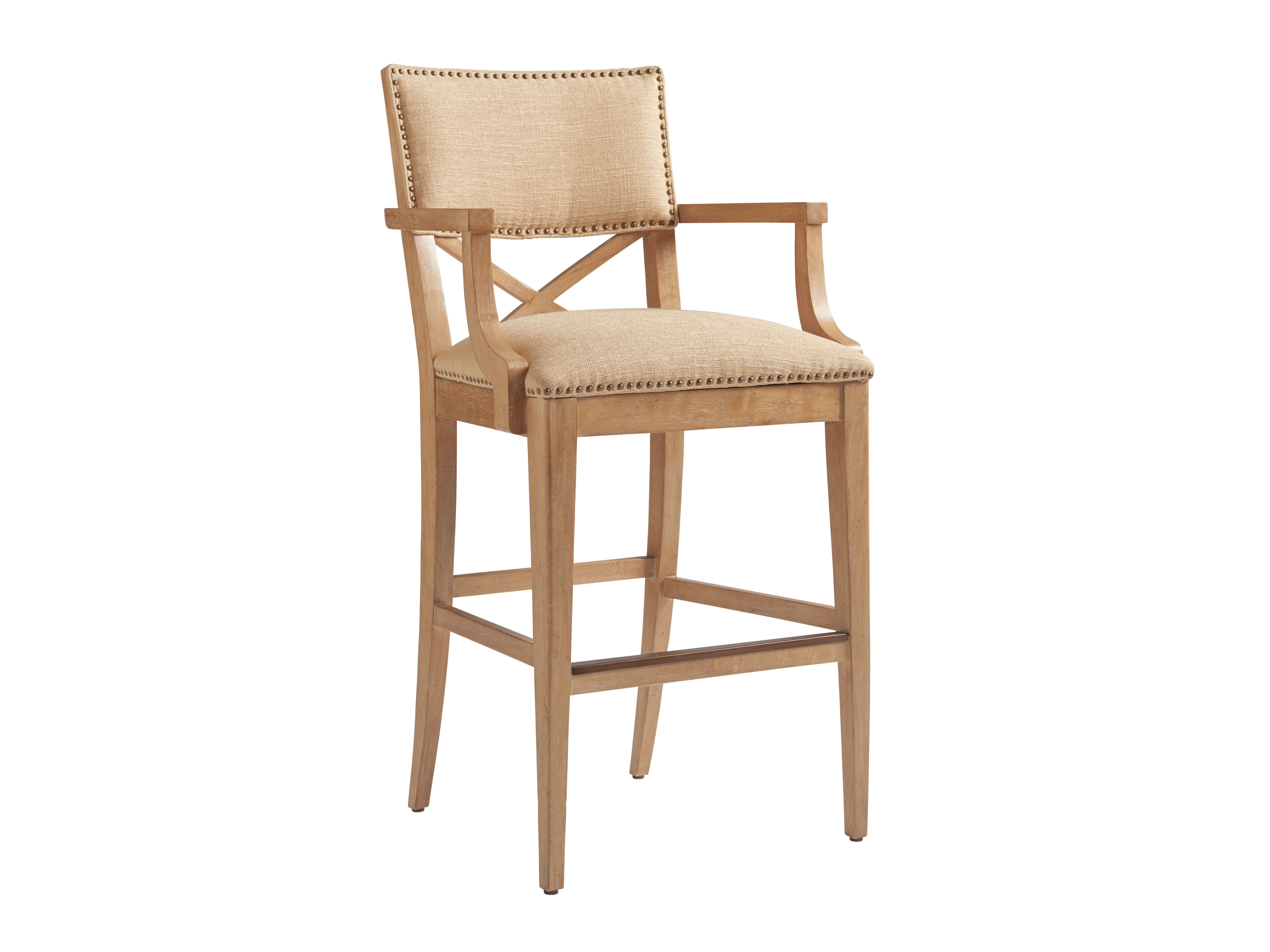 Tommy Bahama Home Sutherland Upholstered Bar Stool 566-896-01