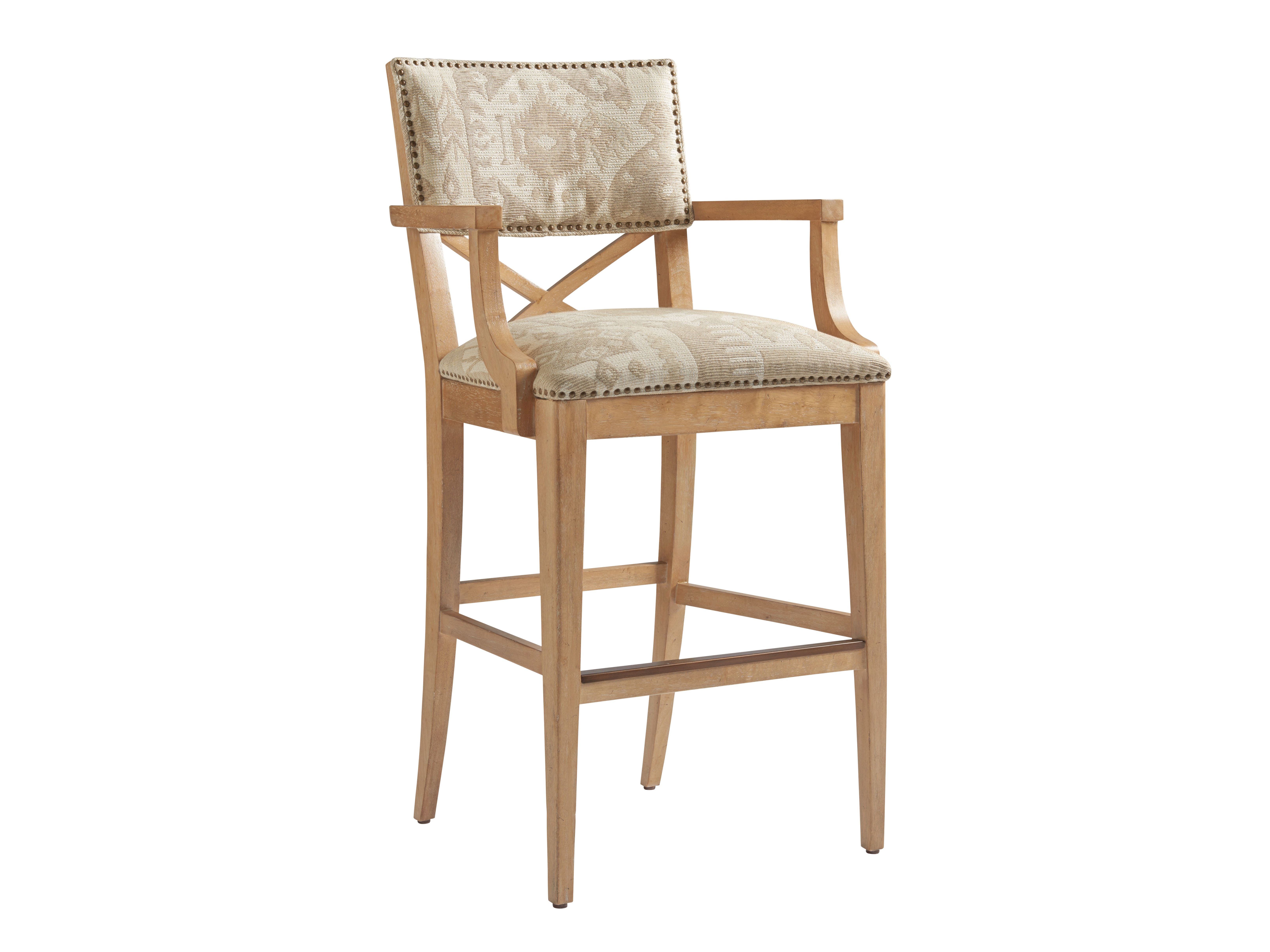 Tommy Bahama Home Sutherland Upholstered Bar Stool 566-896