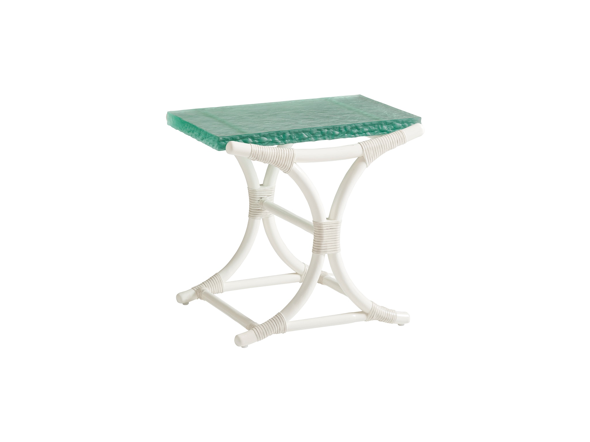 Tommy Bahama Home Dania Sea Glass End Table 570-954C