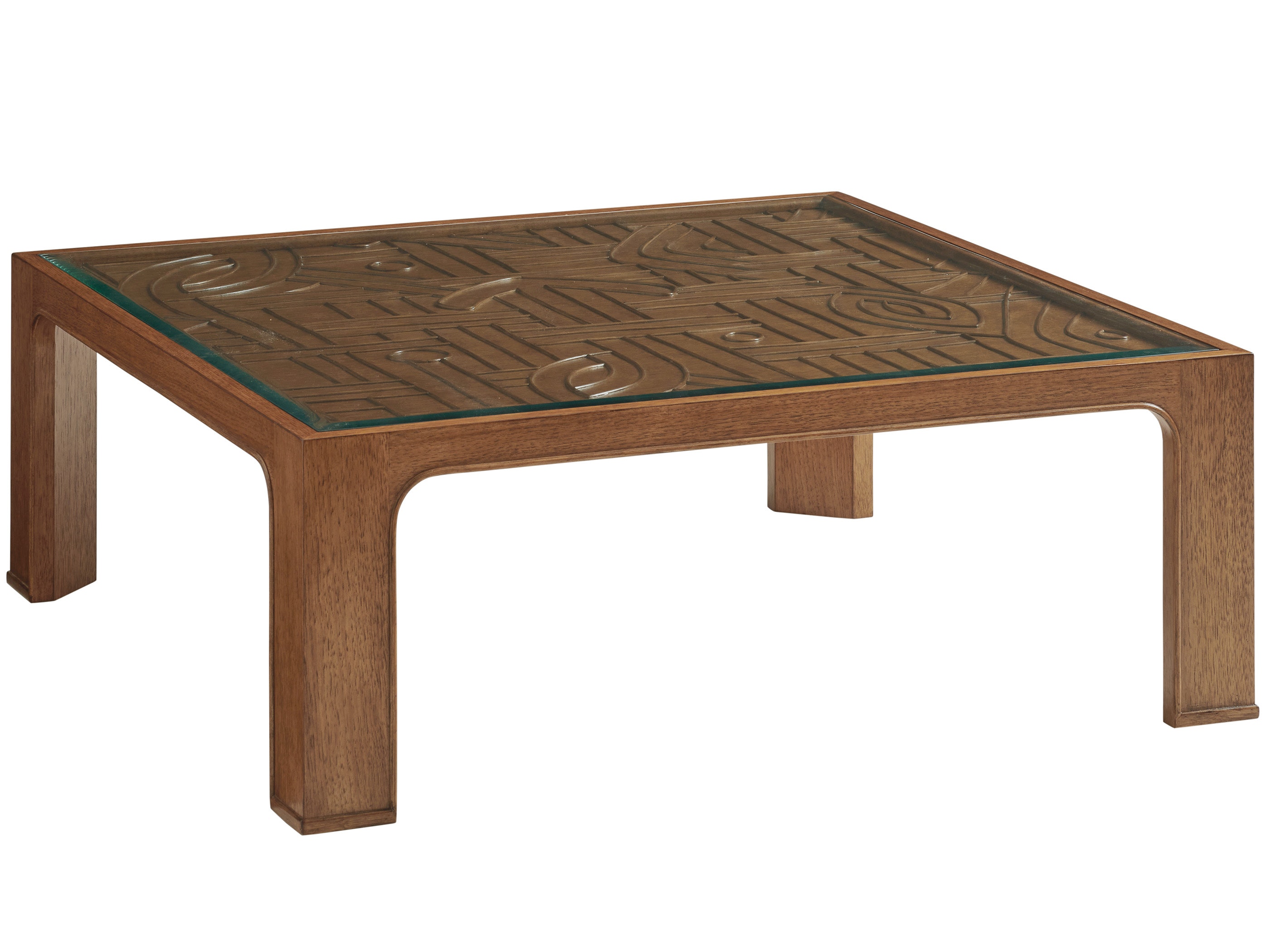 Tommy Bahama Home Redford Square Rattan Cocktail Table 575-947