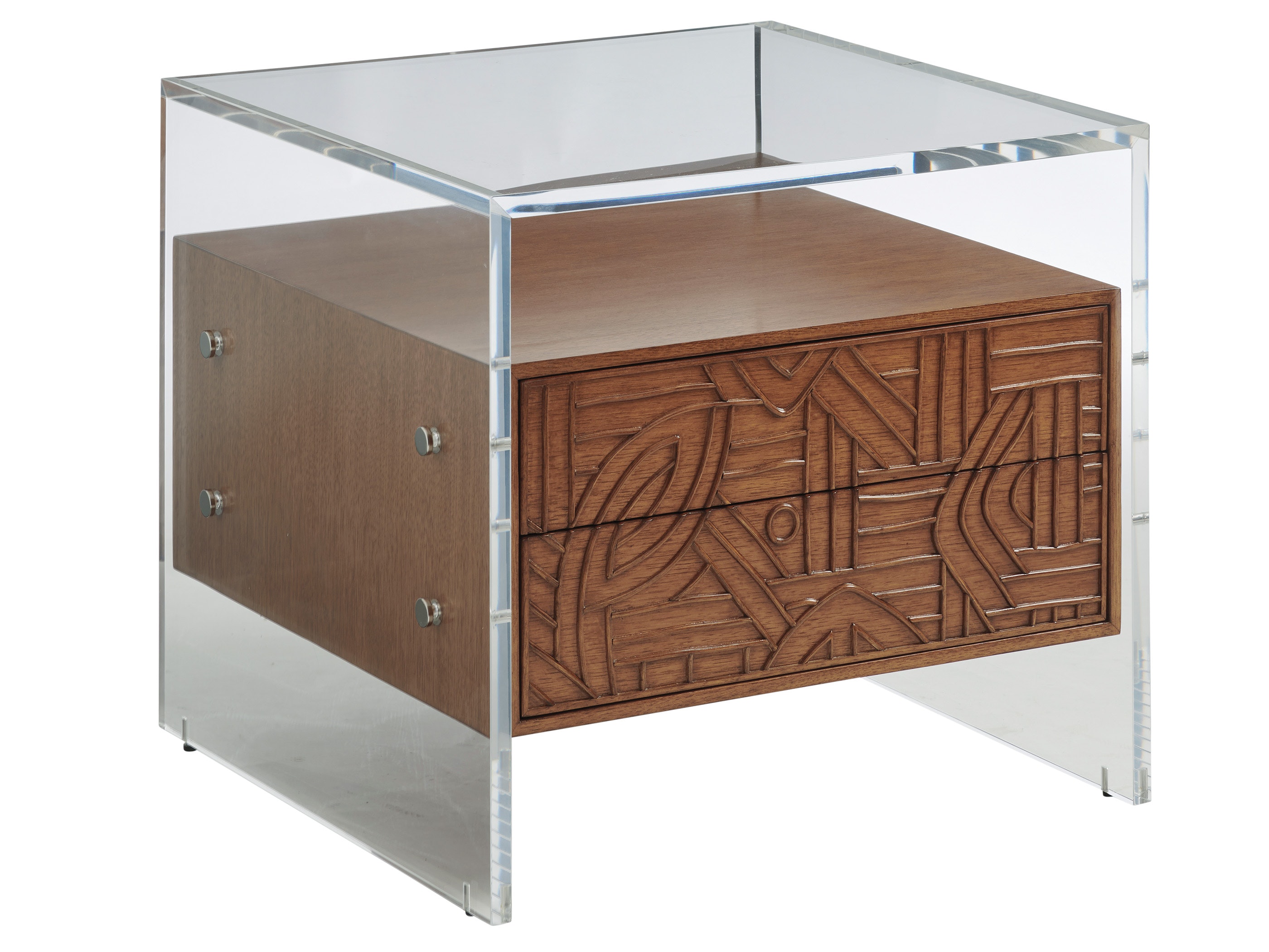 Tommy Bahama Home Arden Acrylic Lamp Table 575-957
