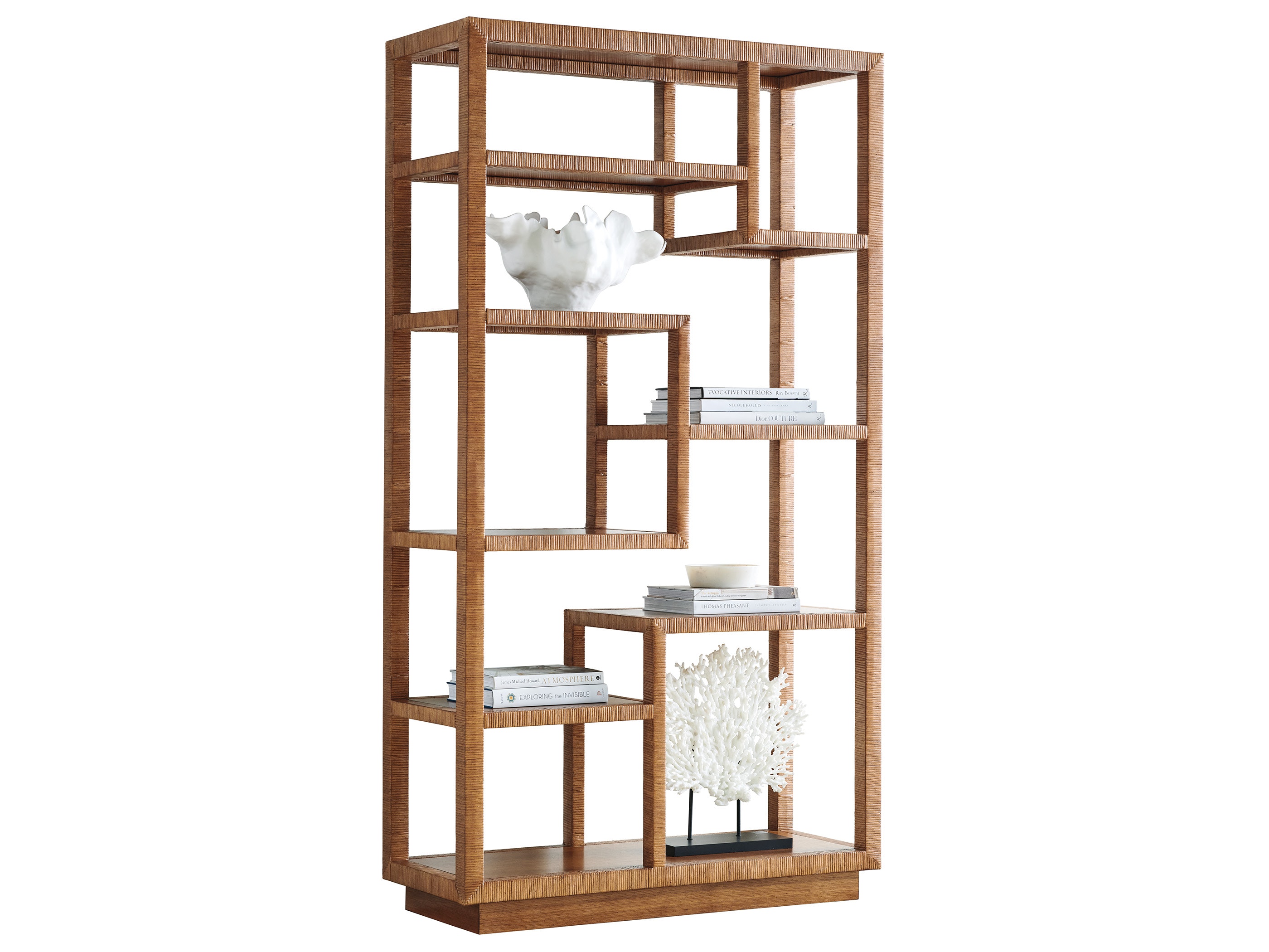 Tommy Bahama Home Bryce Raffia Etagere 575-990