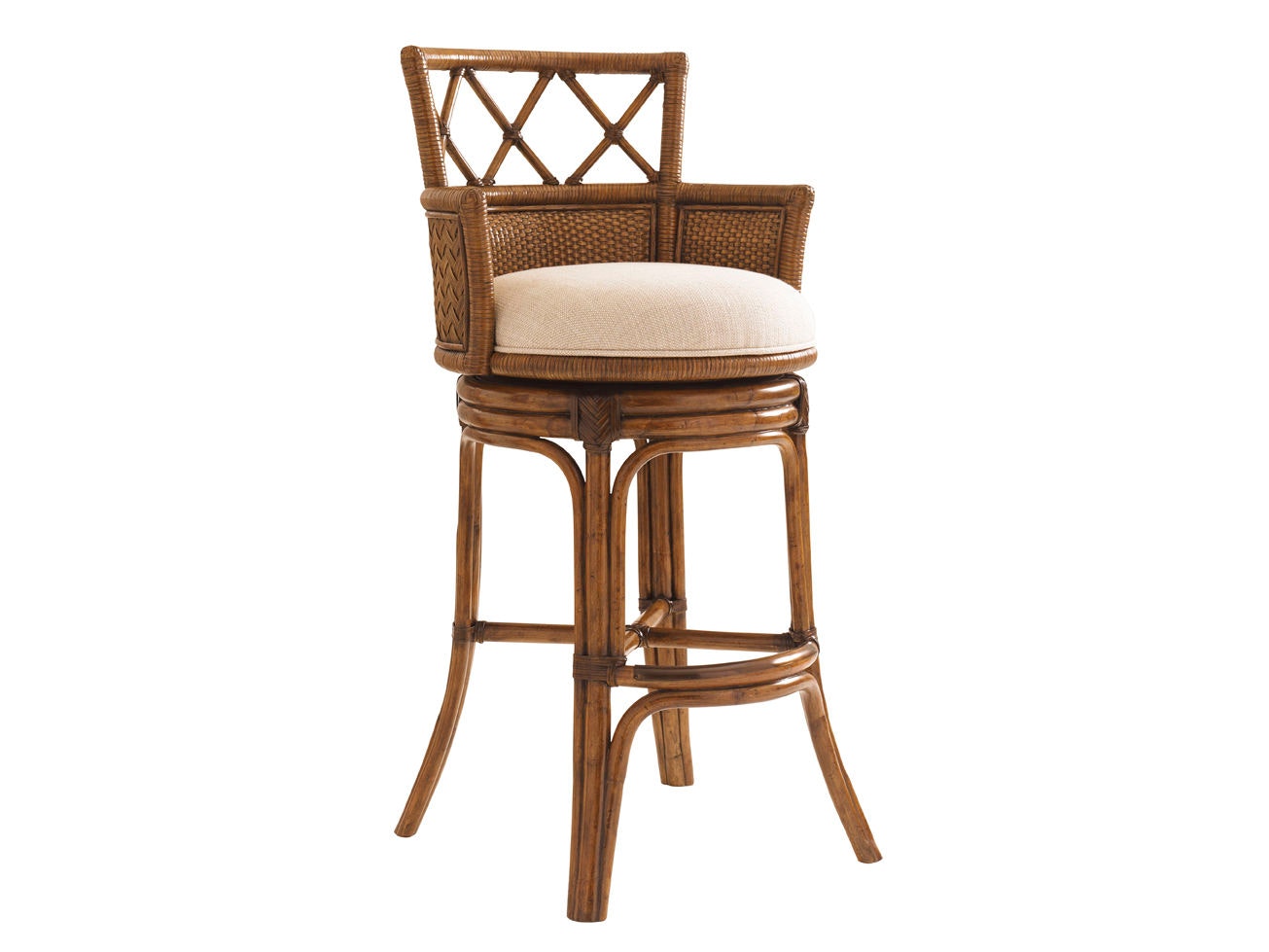Tommy Bahama Home Kamala Bay Swivel Bar Stool 593-816