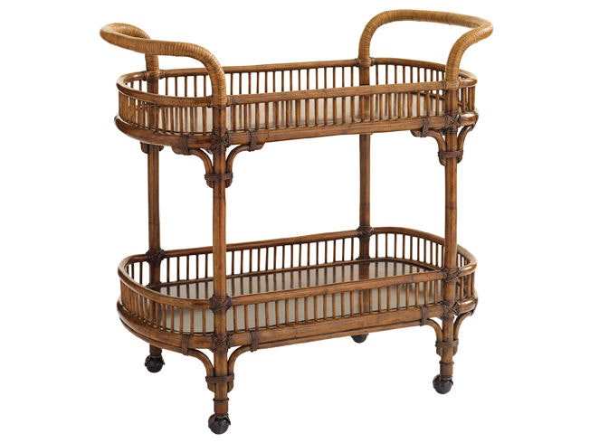 Tommy Bahama Home Veranda Bar Cart 593-862