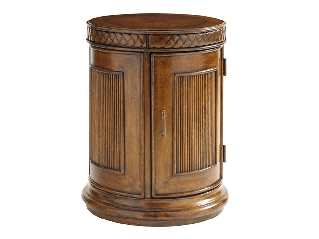 Tommy Bahama Home Belize Round End Table 593-950