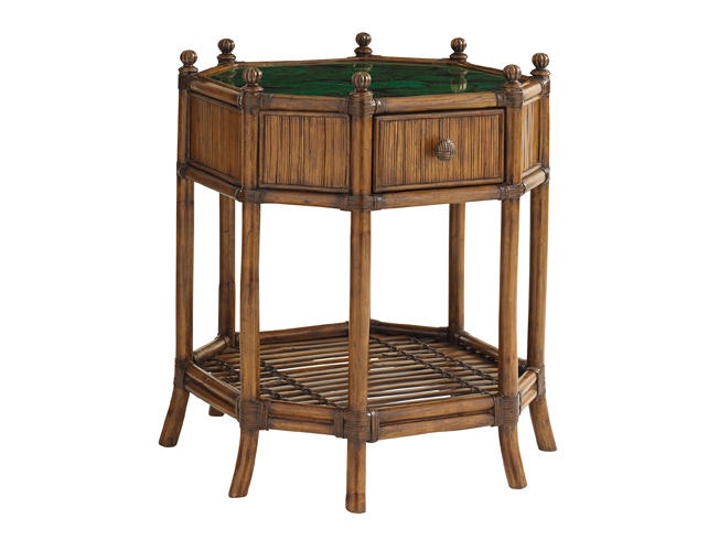Tommy Bahama Home Flamingo Octagonal End Table 593-951