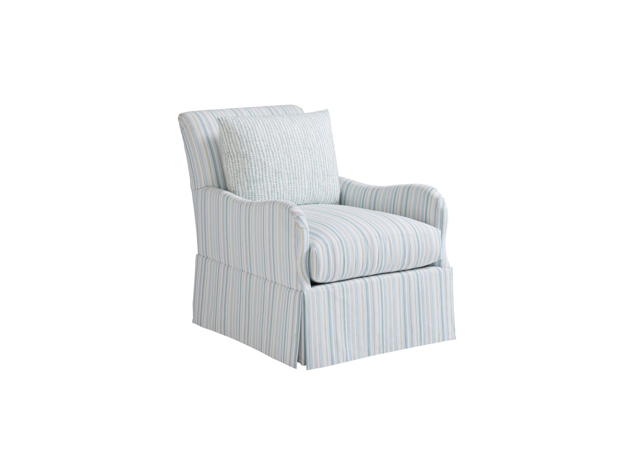 Tommy Bahama Home Palm Frond Swivel Chair 7763-11SW