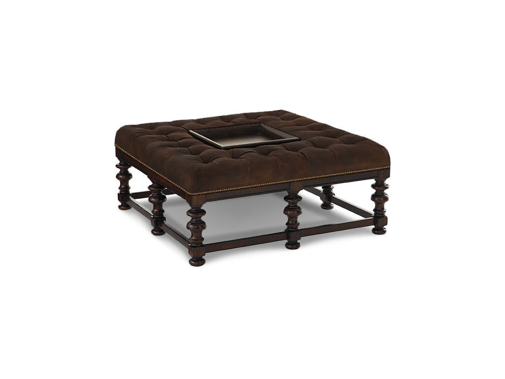Tommy Bahama Home Heather Leather Cocktail Ottoman LL7900-44