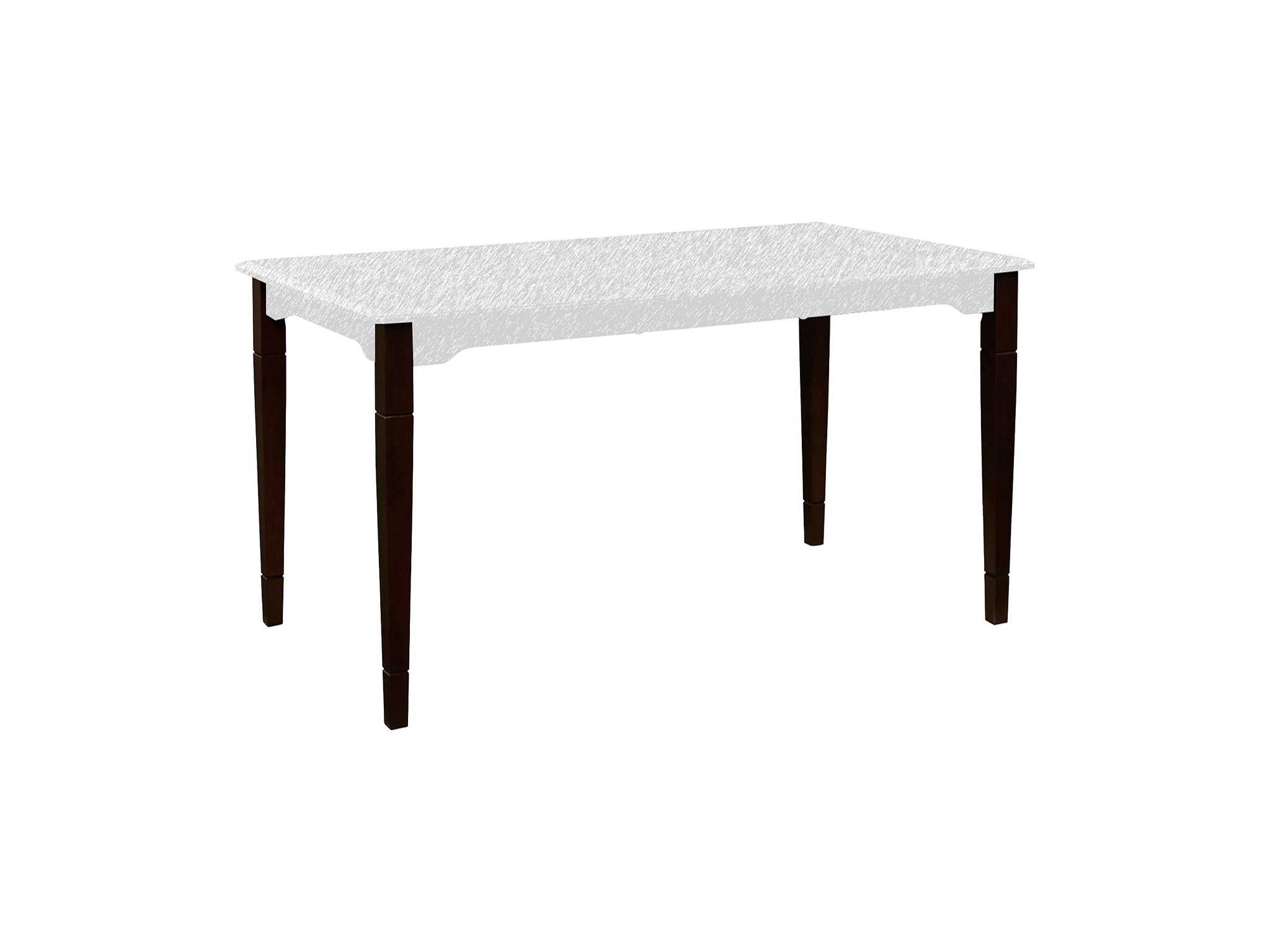 COUNTER HEIGHT TABLE LEGS - MEMPHIS