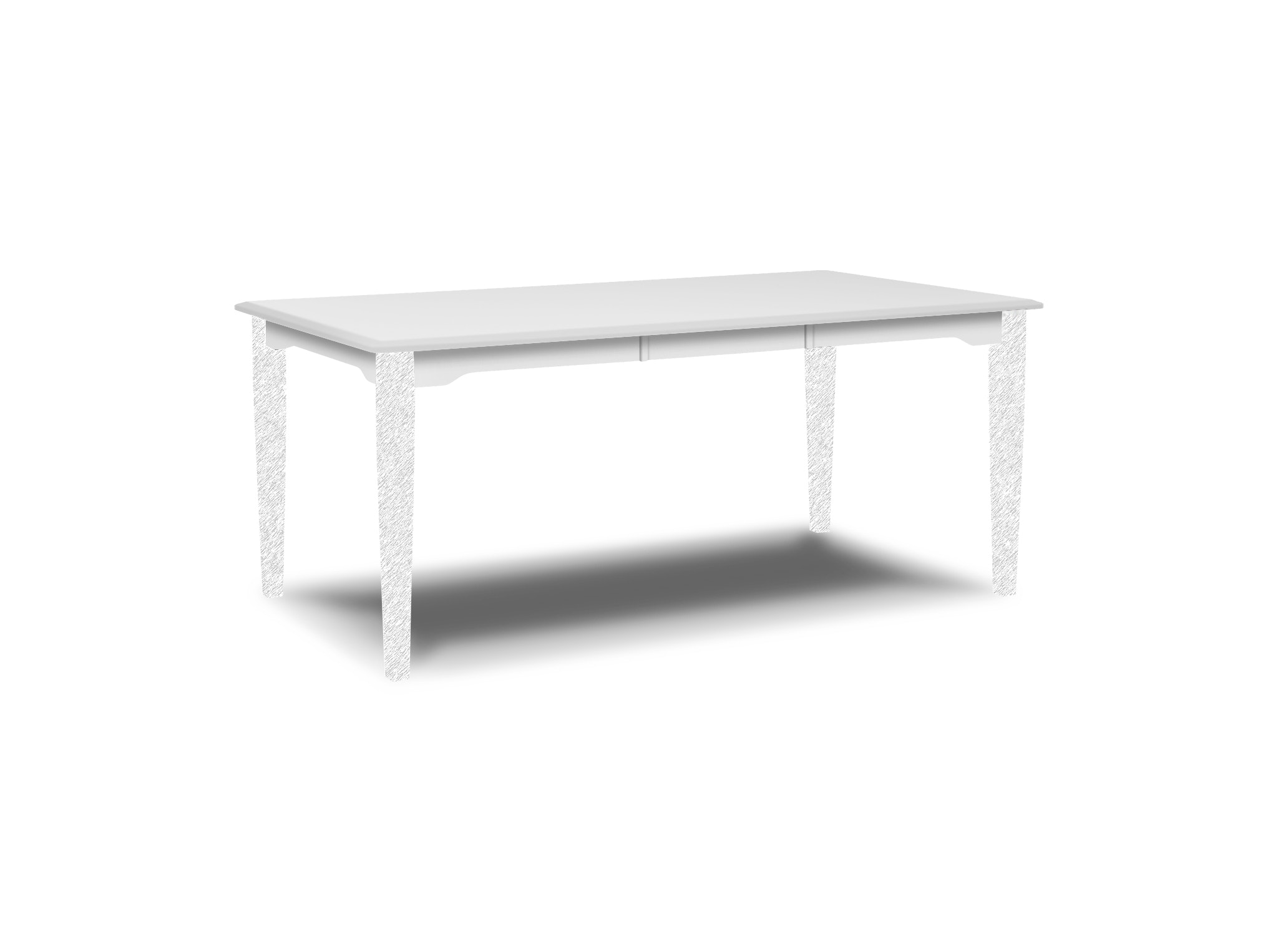 TABLE TOP WITH 1 18IN LEAF