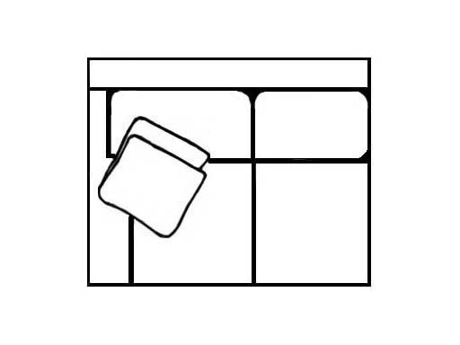 MicroD Clayton LAF Sofa 2850-01