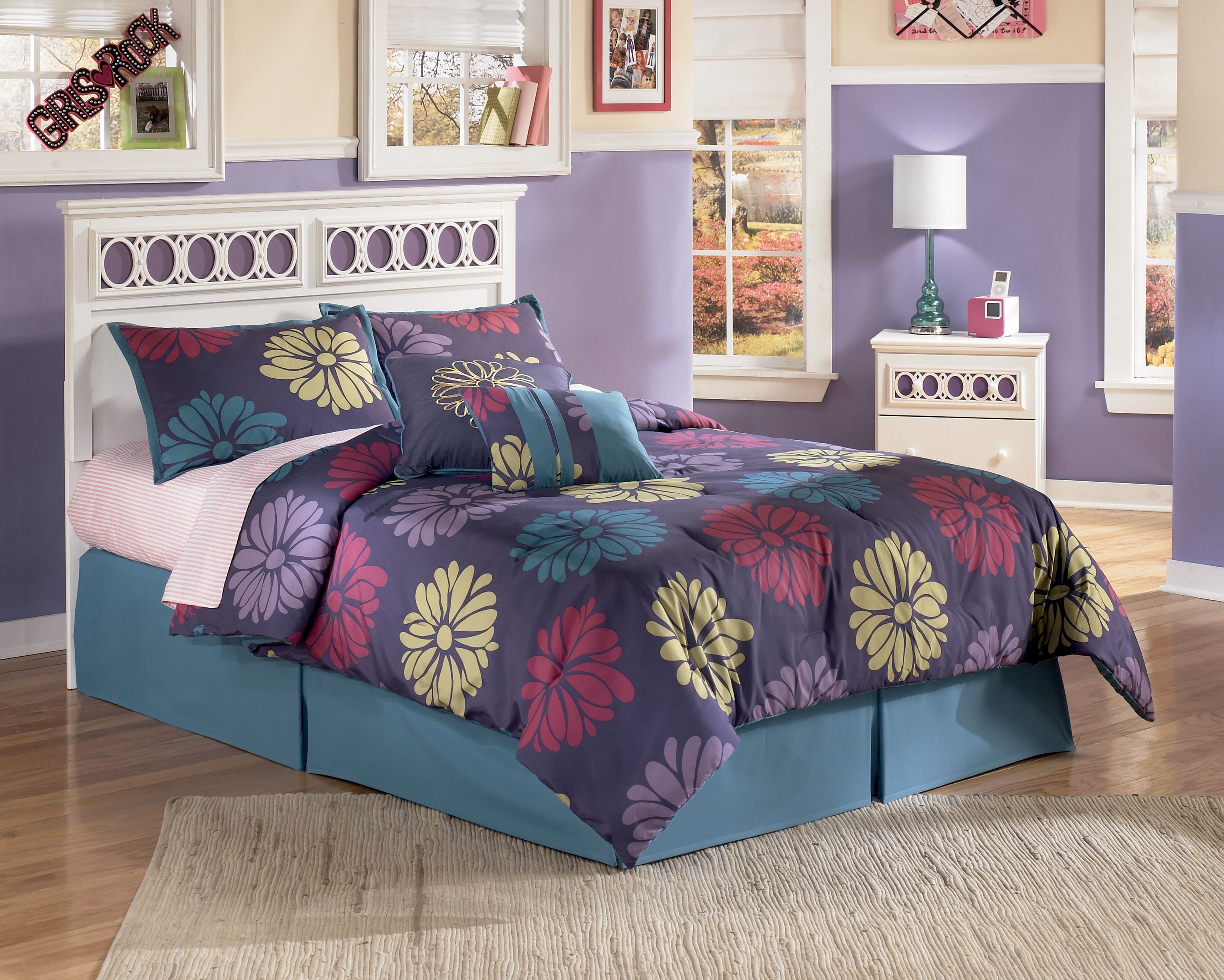 MicroD Full Panel Headboard B131-87