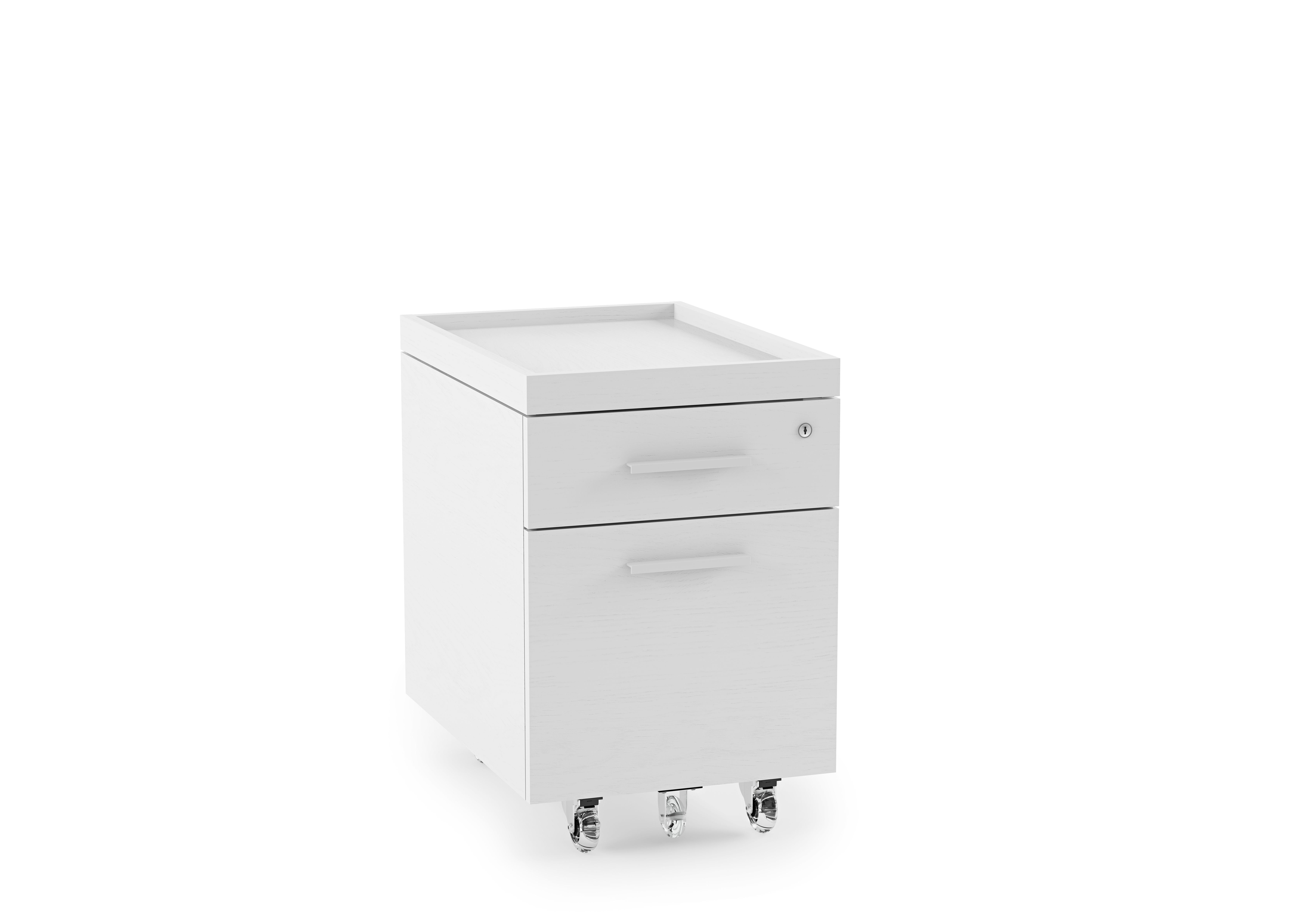 BDI Centro 6407 Mobile Storage & File Pedestal 6407 SW/GRY