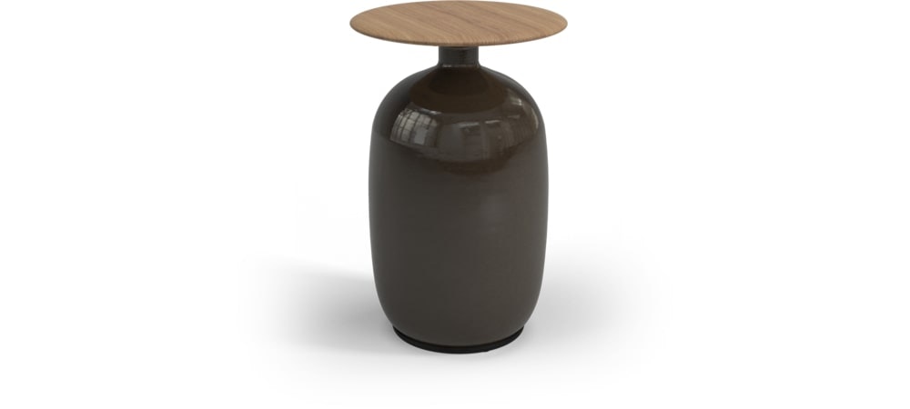 Gloster Blow High Side Table- Coffee 100590-P