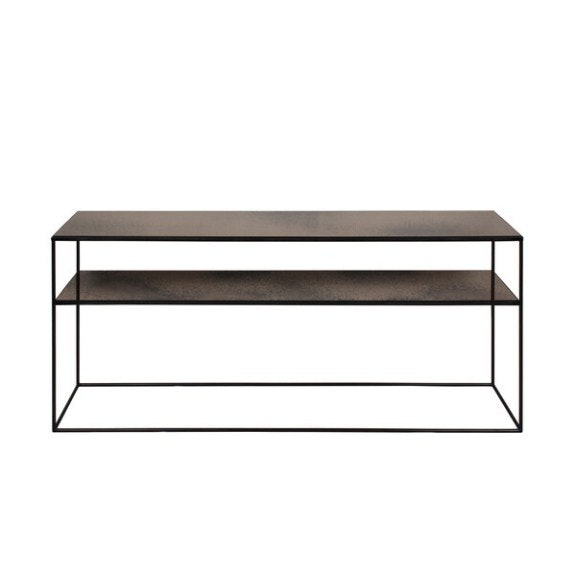 Ethnicraft Furniture Bronze Copper Sofa Console 20731