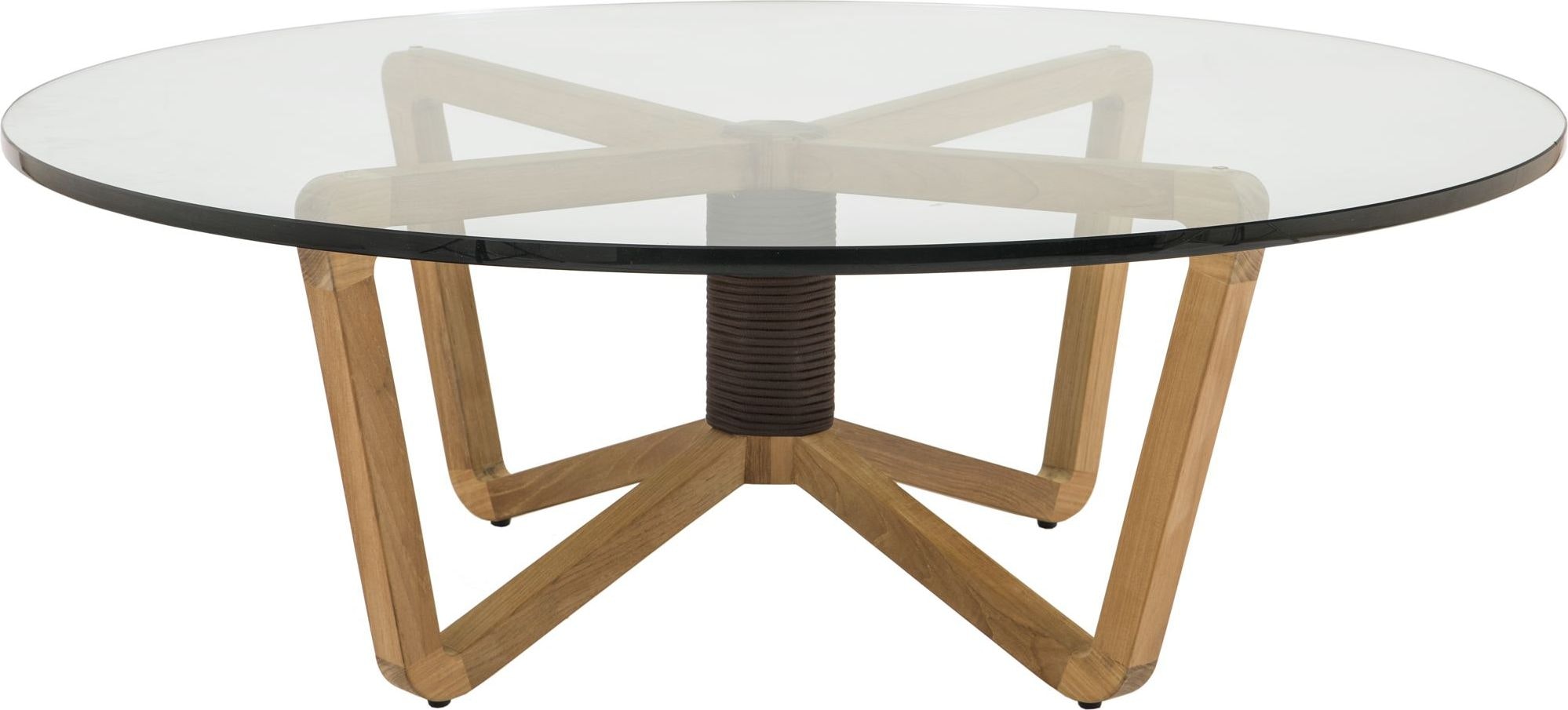 McGuire Eitlean Outdoor Teak Cocktail Table MC351