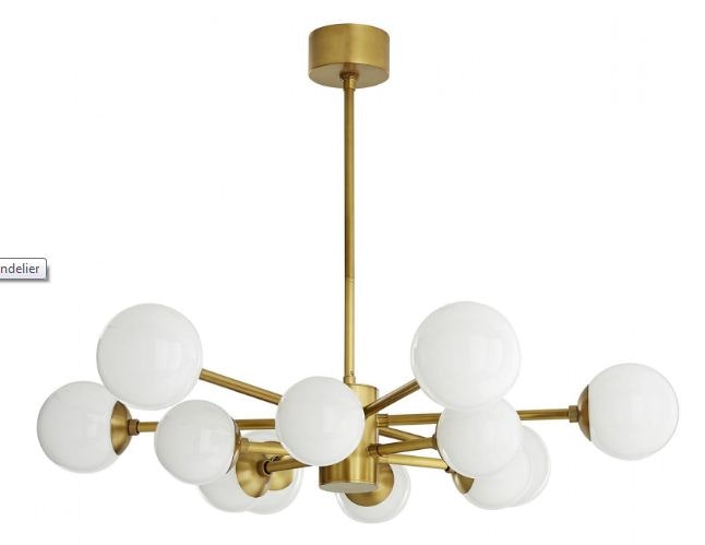 Arteriors Karrington Small Chandelier 89016
