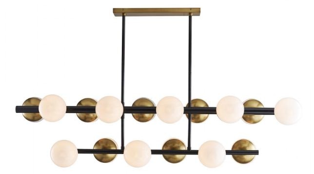 Arteriors Wahlburg Two Tiered Chandelier 89434