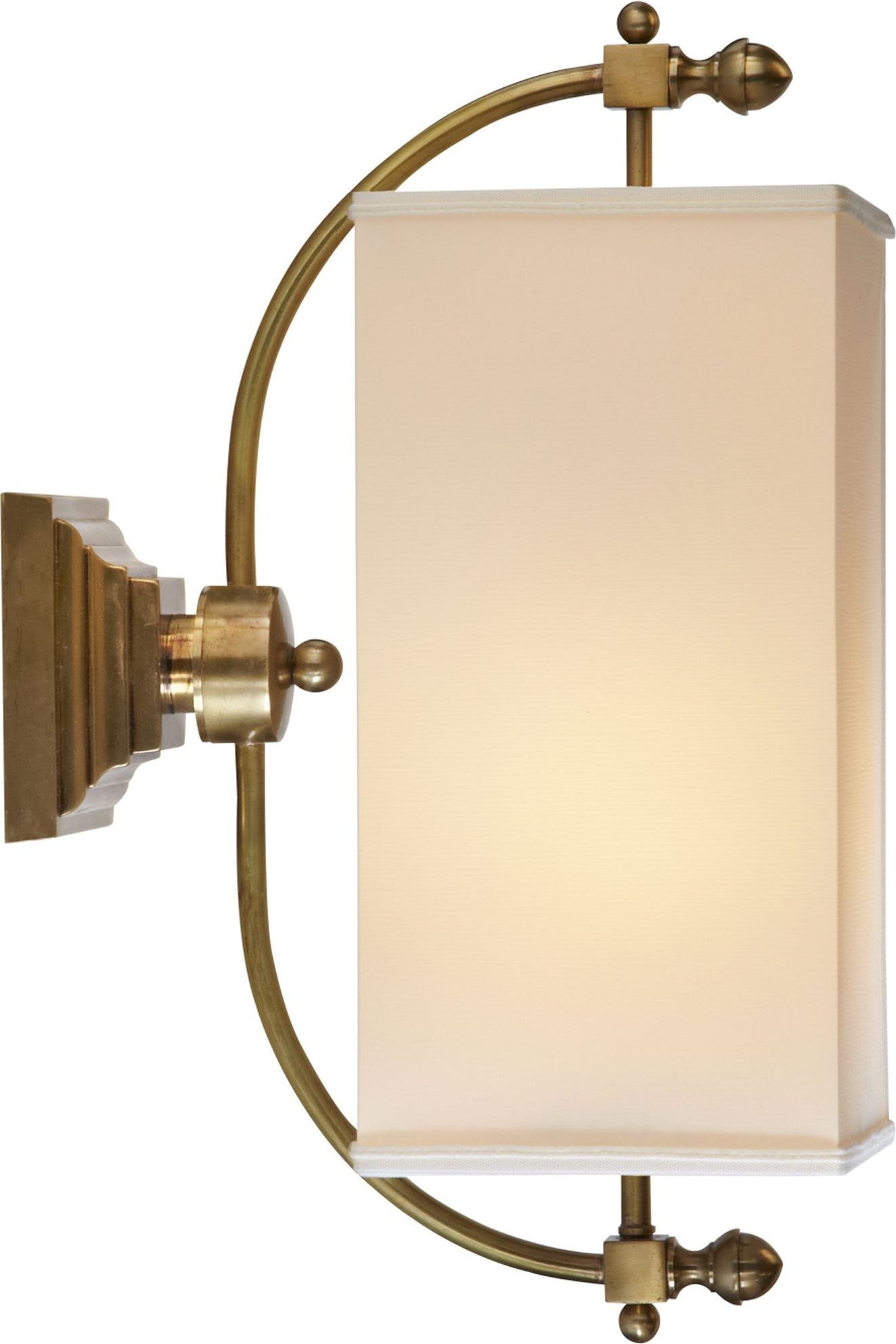 Baker Lyre Sconce BAJG401G