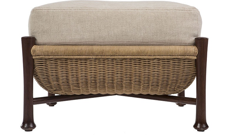 McGuire Mustique Ottoman MCAO97