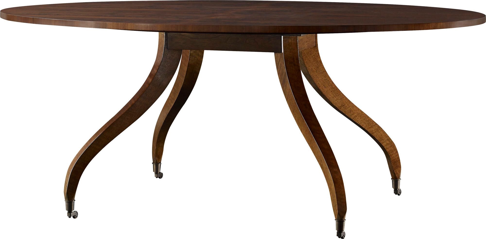Baker Sheraton Oval Dining Table BAA2036