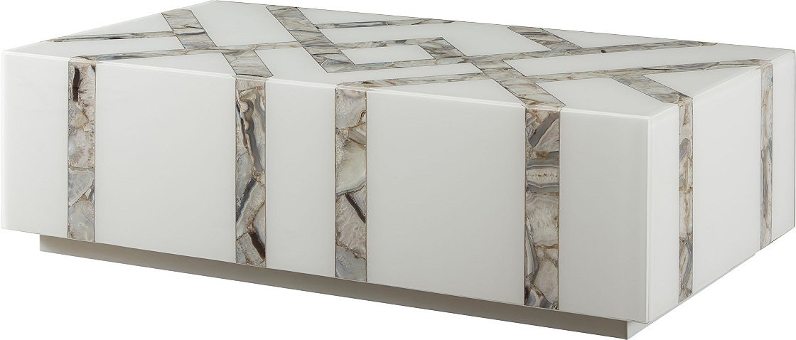 Baker Agate Cocktail Table BAA3257