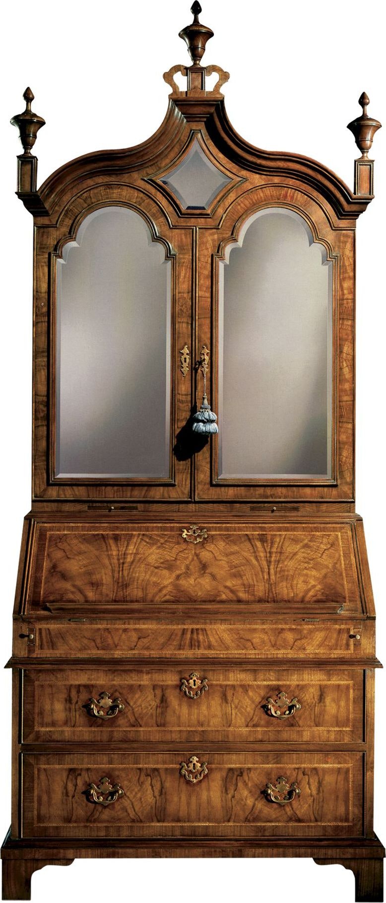Baker Queen Anne Bureau Cabinet BA5098