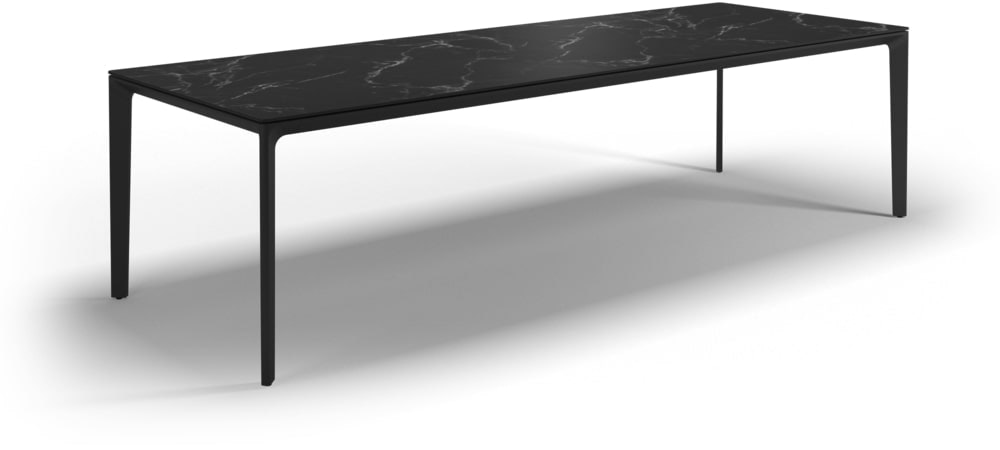 Gloster Carver Dining Table- Nero/Meteor 100703