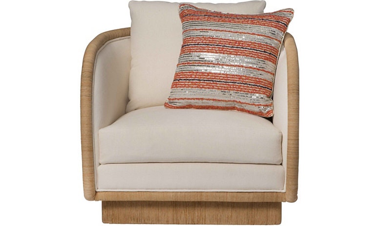 McGuire Coastal Swivel Lounge Chair MCA106B