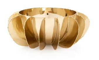 Bungalow 5 Doral Bowl, Brass Finish DRL-1923-803