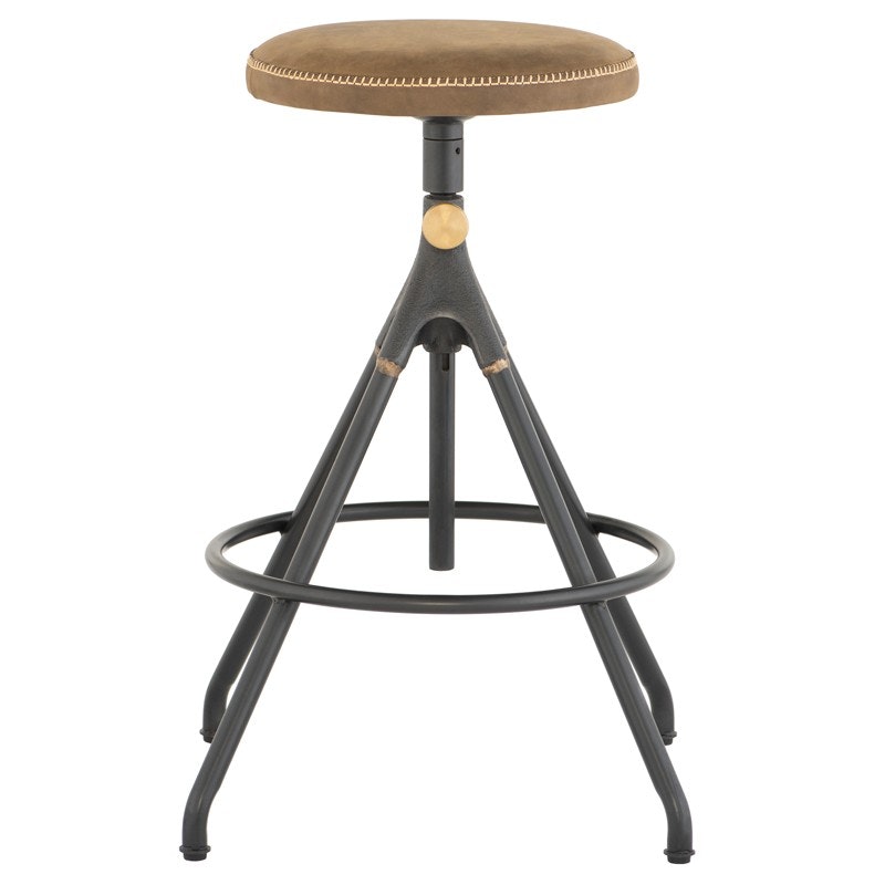 Nuevo AKRON COUNTER STOOL UMBER TAN HGDA598
