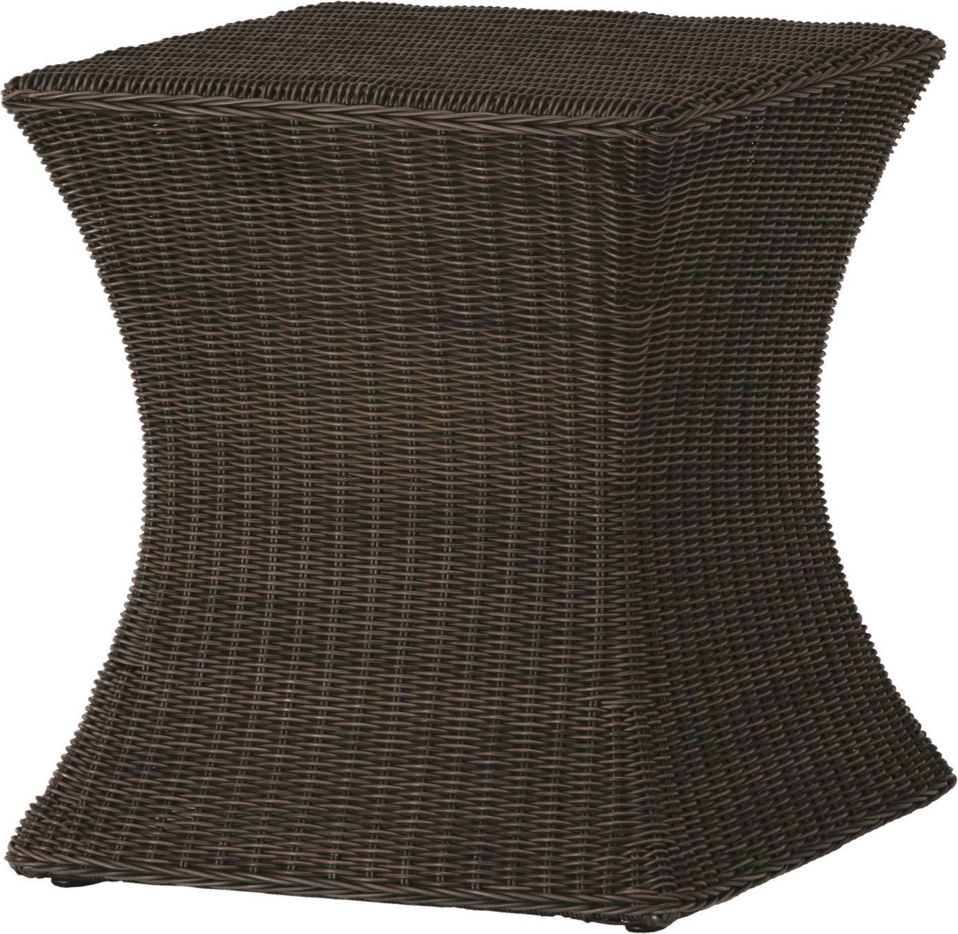 McGuire Tombak Side Table/Stool MCJG105