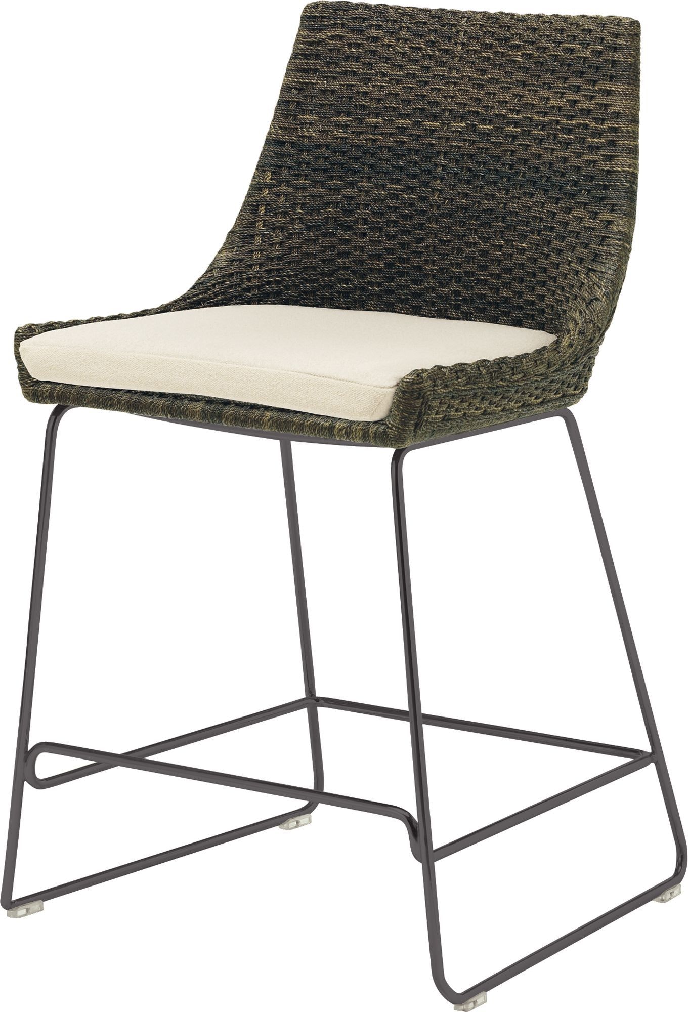 McGuire Woven Shelter Counter Stool MCO409