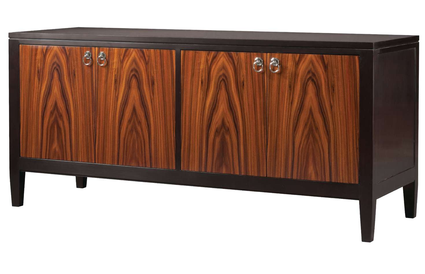 Kindel Furniture Entertainment Credenza with Rosewood 72-021