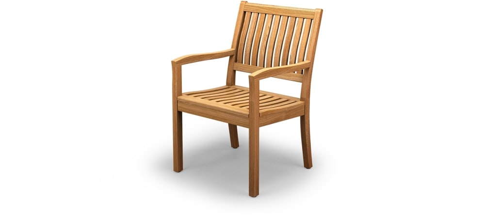 Gloster KINGSTON Dining Chair With Arms 811