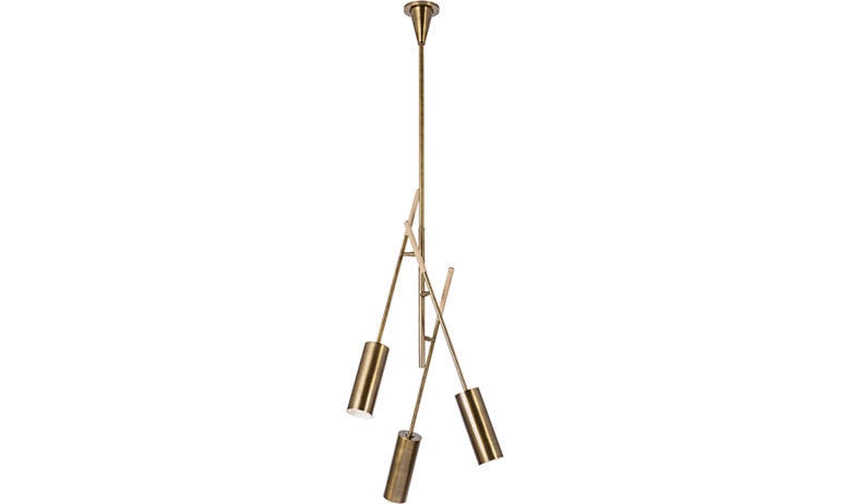 McGuire Tomales Three Light Pendant MCL120