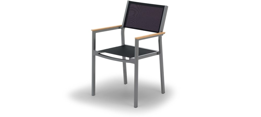 Gloster Luna Stacking Chair with Arms 982TC