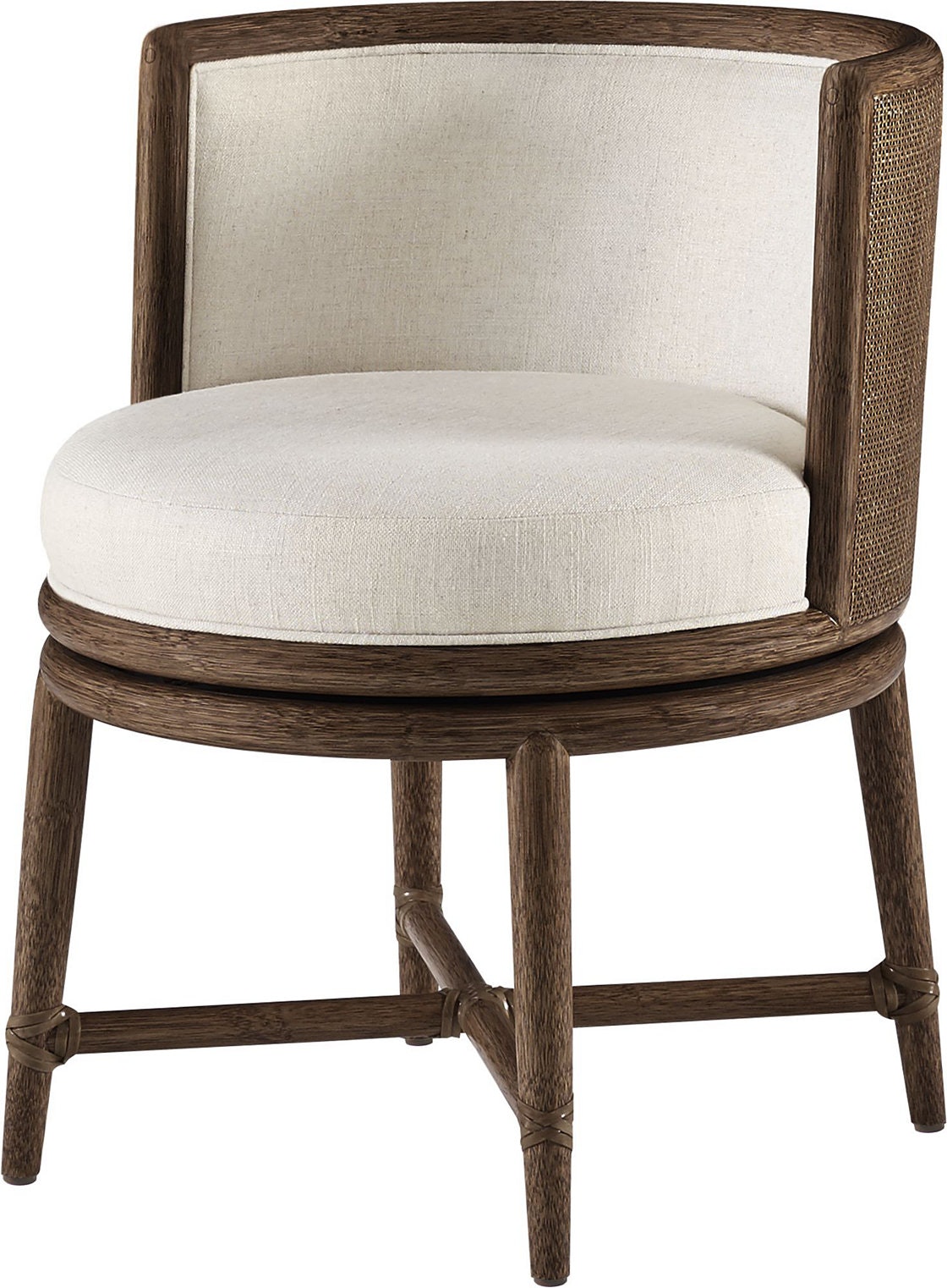 McGuire Canyon Swivel Dining Chair MCM436