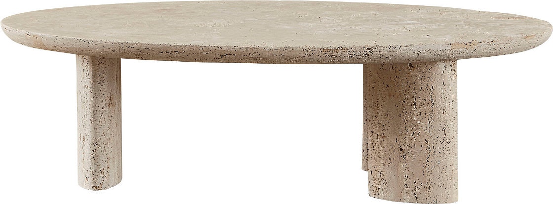 McGuire Column Cocktail Table MCA1550