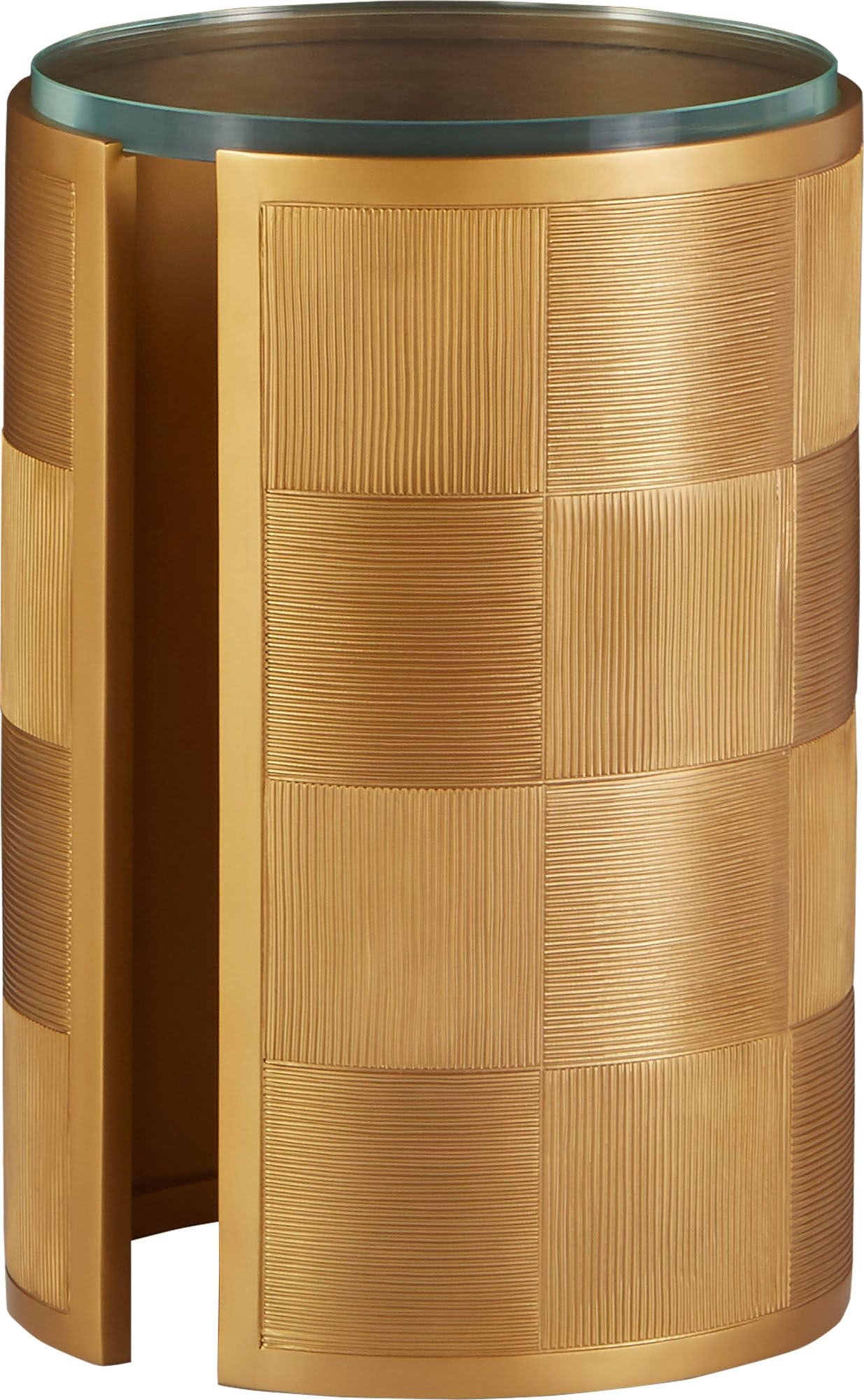 McGuire Weave Side Table MCA2157
