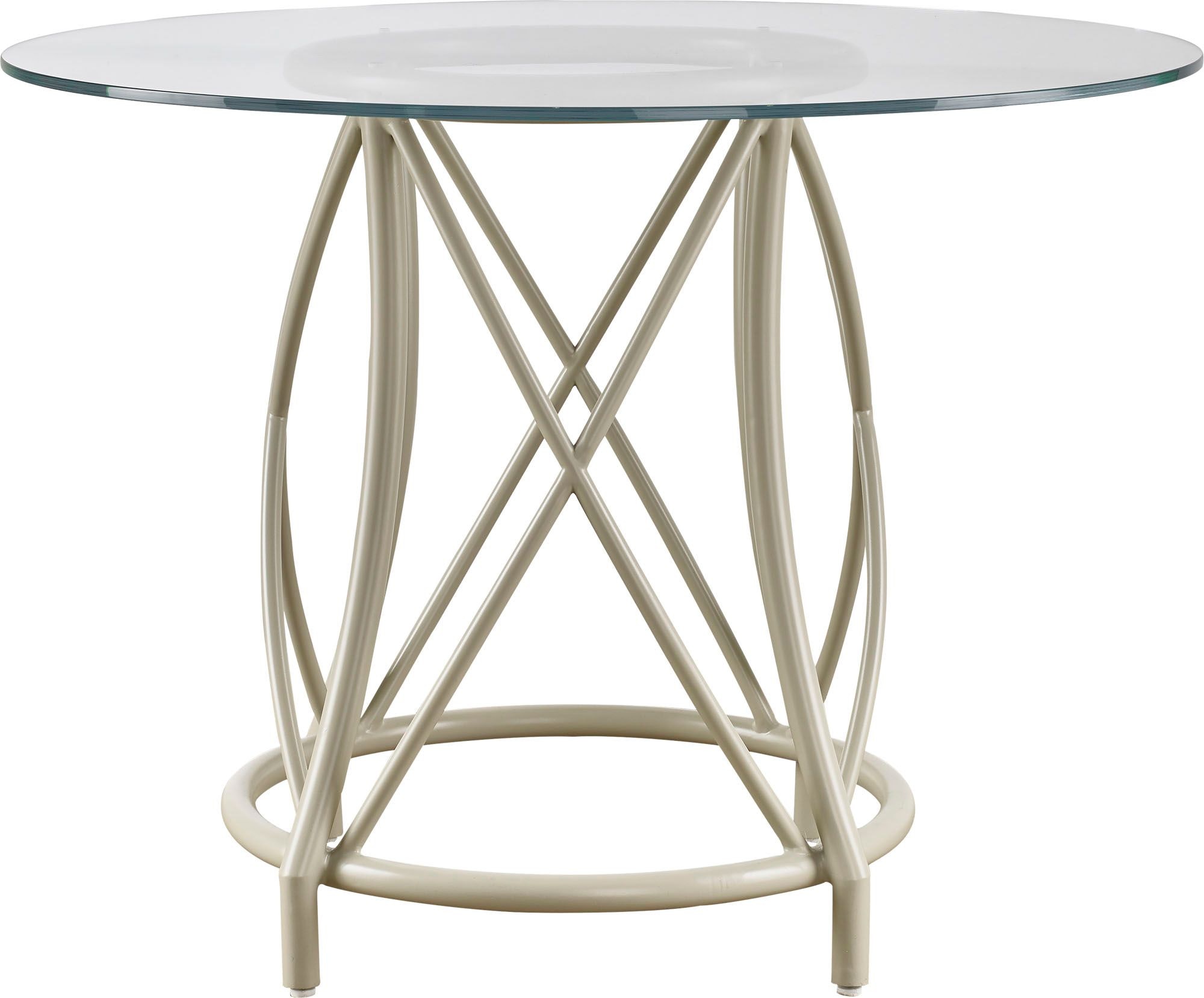 McGuire Gondola Outdoor Round Counter Height Dining Table MCO3037