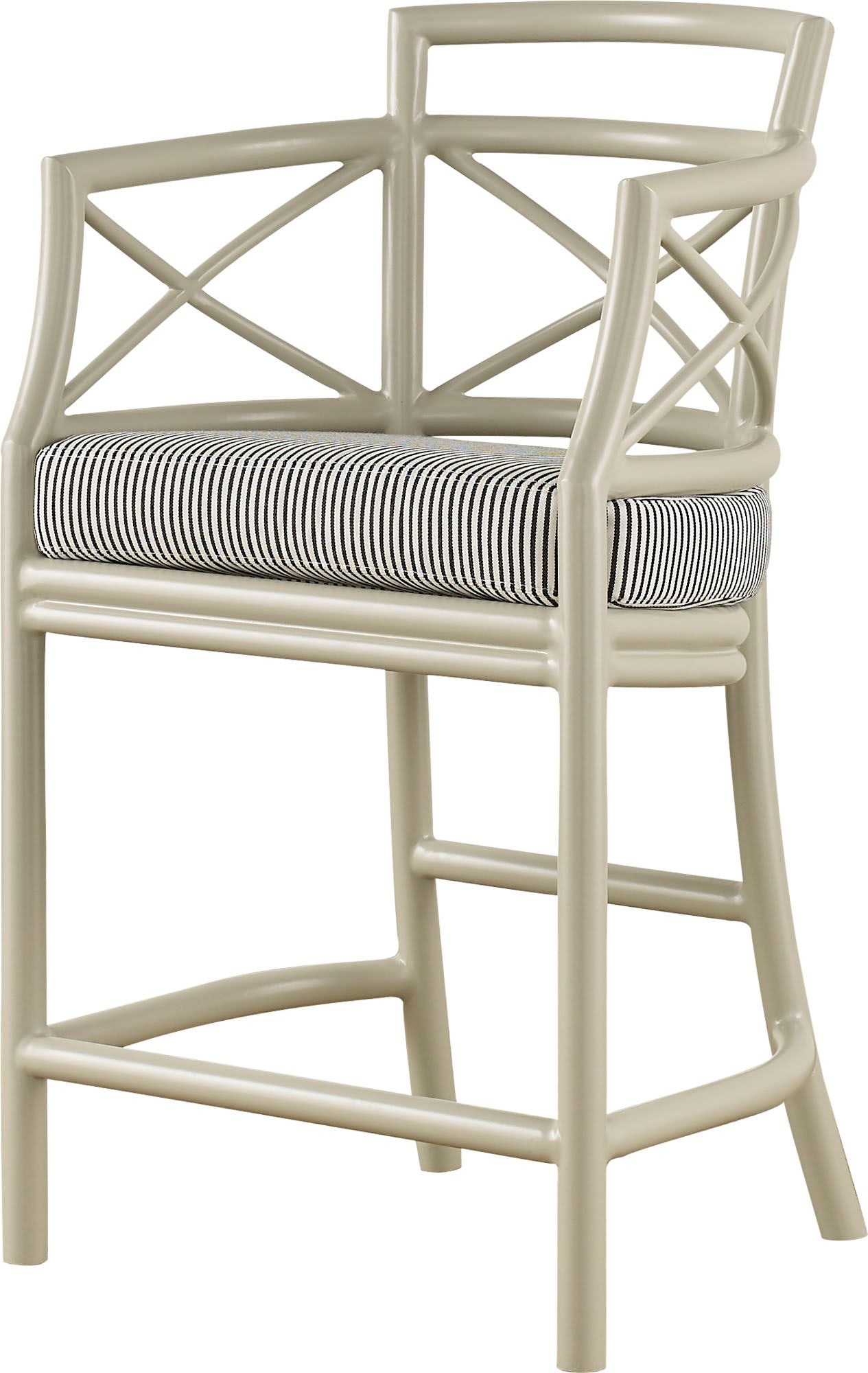 McGuire Gondola Outdoor Arm Counter Stool MCO3045