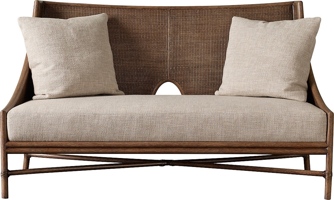McGuire Open Oval Caned Banquette MCU1000L